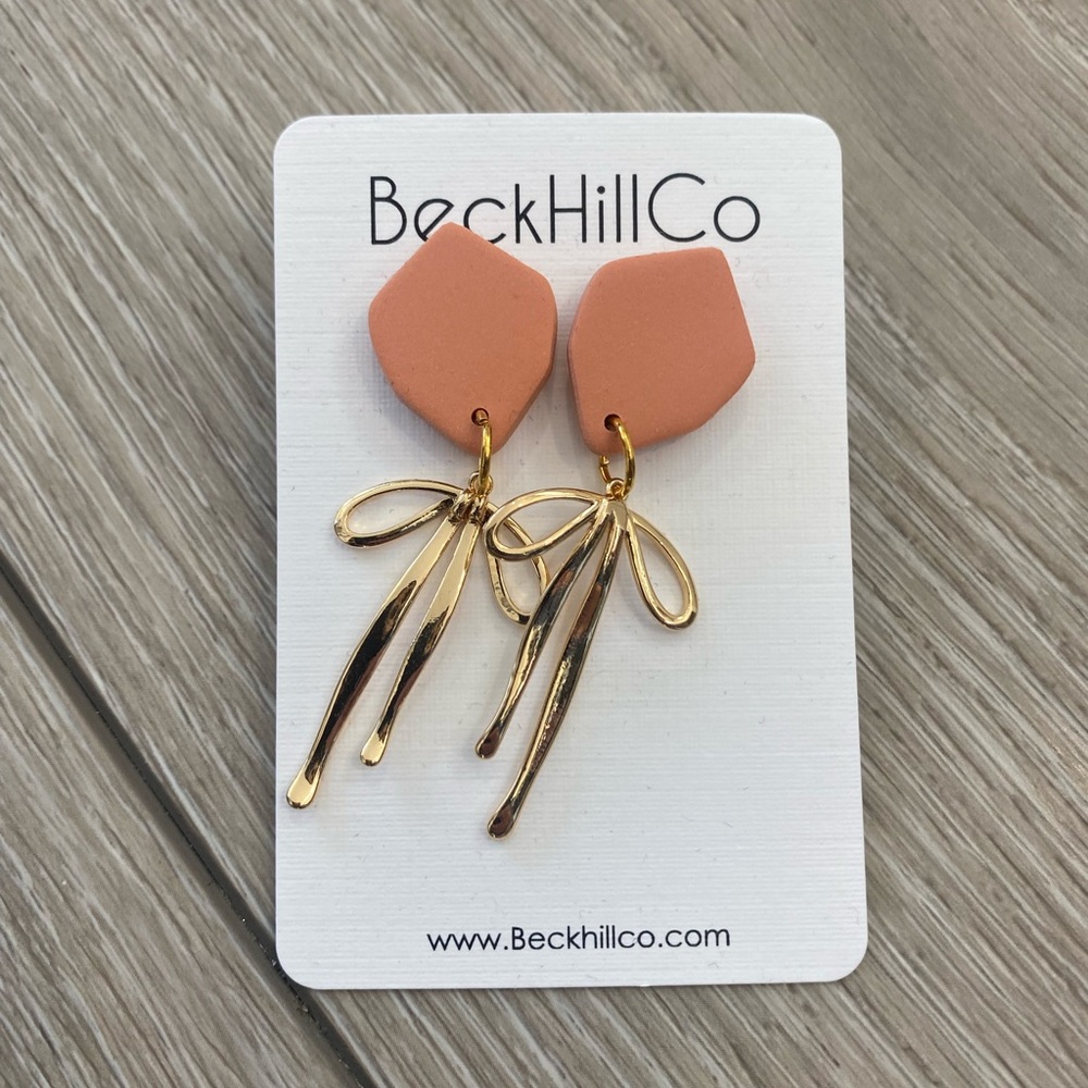 Clay earrings